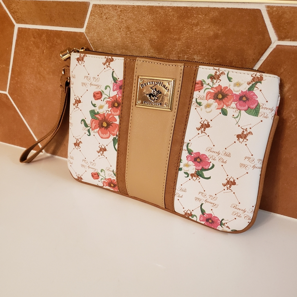 Beverly hills polo clutch